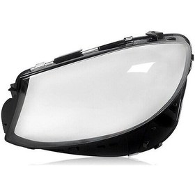 Resim W213 E-serisi 2016-2019 İçin Sol Araba Far Mercek Kapağı Far Abajur Kabuğu Mercek Abajur 