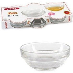 Resim Vidrex Pelin Mini Cam Bal Kasesi 6'lı Kase 6 CM 