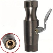 Resim Hightower Siyah Dayanıklı Hava Pabucu: Sızdırmaz Çift Kelepçeli, Açık Akışlı Pirinç Ve Paslanmaz Çelik Konstrüksiyon 