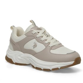 Resim U.S. Polo Assn. U.S.Polo Assn. 101812898 Sorley Bej Kadın Spor Ayakkabı 