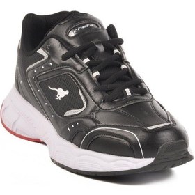 Resim WALKWAY Siyah-Kırmızı Tekstil Unisex Spor Ayakkabı Cheta 562 Saturn M 