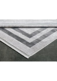 Resim Gümüşsuyu Black & Brown 80X300 11297 - Gri Halı 