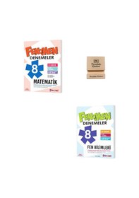 Resim Fenomen Lgs 8. Sınıf Matematik Ve Fen Bilimleri Denemeleri + Telefon Standı 