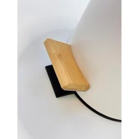 Resim Daisy Store Bambu Kapaklı Metal Çöp Kovası - Hidrolik Sistemli Yavaş Kapanma Özellikli, Pedallı, Banyo ve Mutfak Için Şık ve Fonksiyonel Tasarım (Beyaz, 5 Litre) 