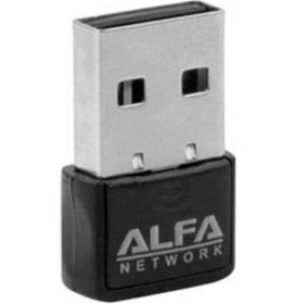 Resim Alfa Uw06 150 Mbps Wifi Adaptör, Realtek Rtl8188ftv Usb Dongle, Pc Wifi Adaptör Windows 10/11 Tak Çalıştır 