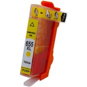 Resim Genel Markalar Hp 655xl-cz112ae Uyumlu Sarı Sıfır Muadil Kartuş 