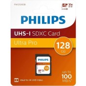 Resim Philips 128GB Sd Kart | Ultra Pro | V30 – Uhs-I U3 – 4K Performansı 