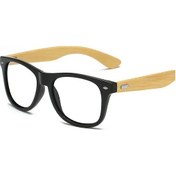 Resim Dıxsg Retro Bambu Uv400 Güneş Gözlüğü Unisex Bisiklet Spor Yuvarlak Moda Gözlükbordoyellow51 Gri 
