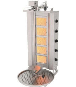 Resim Atalay Adg-5u Döner Makineleri Gazlı Üstten Motorlu - 5 Radyanlı - 230 V 