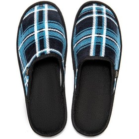 Resim Twigy David Polar Erkek Ev Terliği Mavi/siyah 41/46 7212571 