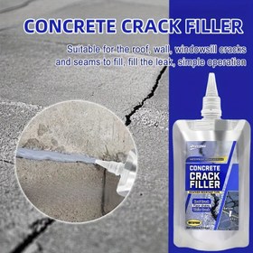 Resim Doeyvose Beton Çatlak Dolgu - Su Geçirmez, Dayanıklı Çatı, Duvar ve Fayans Sızdırmazlık Malzemesi, Sızıntı ve Çatlakları Doldurma, Basit Kullanım, 1L, Çatı Sızdırmazlık Çözümü|Kolay Uygulama Sızdırmazlık Malzemesi|Dayanıklı Sızdırmazlık Malzemesi 