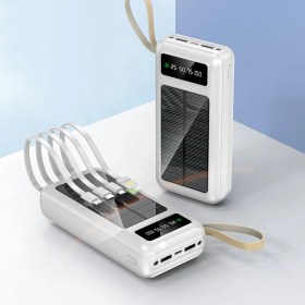Resim ACL PW-61 Solar 30000 mAh Hızlı Şarj Powerbank 