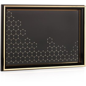 Resim Schafer Bolero Tepsi 1 Parça-Gold/Siyah03 