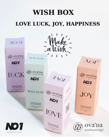 Resim Ova'da Aromaterapi OVA'DA AROMATERAPİ x NO1 WISH BOX Uçucu Yağ Seti 