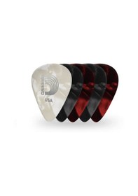 Resim Daddario 1capx-25 Pearl Celluloid Pick 25 Li Pena 