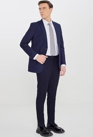 Resim ALTINYILDIZ CLASSICS Slim Fit Dar Kesim Mono Yaka Takım Elbise, Model Kodu: 4A3023100071 Takım Elbise Erkek 