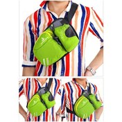 Resim Primepickings Youtek Siyah Nylon Spor Bel Çantası - Koşu, Bisiklet, Dağcılık İçin, 27x19x8 Cm, Hafif, Nefesli, Telefon, Anahtar, Cü Siyah 