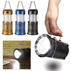 Resim Avcı Feneri Kamp Lambası Şarjlı USB Girişi Solar-Findit 