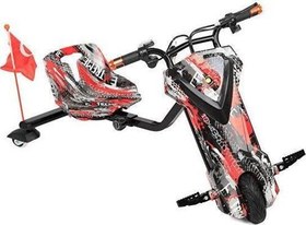 Resim Drift Scooter PWS807-RACING-CAR Renkli 