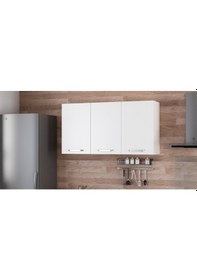 Resim Minar 135 Cm Mutfak Dolabı Beyaz 135-B1-Üst Modül Beyaz 