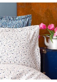 Resim Leros Nevresim Takımı Indigo Tek Kişili 