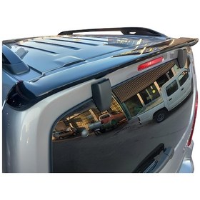Resim Citroen Berlingo Bagaj Üstü Spoiler Parlak Siyah (Piano Black) 2024 Model Ve Sonrası 