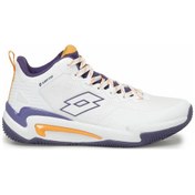 Resim Lotto Jax Beyaz Erkek Bilekli Spor Basketbol Ayakkabısı Beyaz 