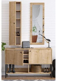 Resim Decormet Chumo Ayakkabılık Safir Meşe- Dec-20052 Çok Renkli 