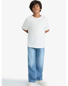 Resim Defacto Erkek Çocuk Wide Leg Geniş Paça Pantolon F0452a825aunm35 Mavi 