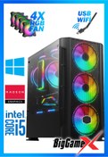 Resim BigGameX Rm34 Intel I5 6400 16gb Ram 512gb Ssd Rx550 4gb Oyuncu Masaüstü Bilgisayar 