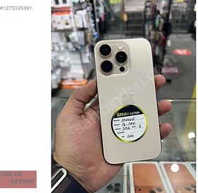 Resim Apple iPhone 16 Pro İkinci El TR | 256 GB | Çöl Titanyum 