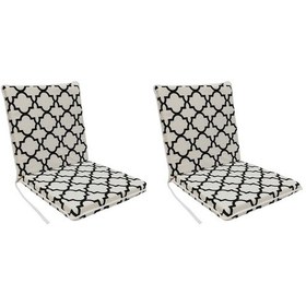 Resim Sandalye Minderi Arkalıklı Lastikli Süngerli-2 Adet(Alaçatı) (521013389) 