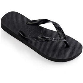 Resim Havaianas Top Parmak Arası Unisex Terlik Siyah 