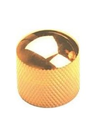 Resim Gitar Pot. Düğme Başlığı Kubbeli Metal, Gold, 1 