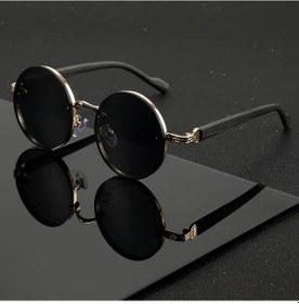 Resim Topnotch Minimalist Ahşap Desenli Gözlük Ultra Hafif Uniseks Günlük Kullanım Açık Füme 