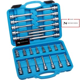 Resim münchen 26 Parça 1/2 Uçlu Torx Bits Seti 