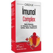 Resim ORZAX Ocean İmunol Complex Takviye Edici Gıda 30 Kapsül 