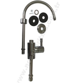 Resim Ro Su Arıtma Musluğu Tek Kollu Avrupa Model Gümüş 