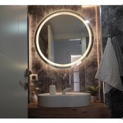 Resim Dekoratif Led'li Banyo Aynası 