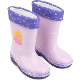 Resim Gezer Kışlık Prenses Kız Çocuk Yağmur Çizme Gc2kfm.00647.00.x49.j49 Lila 