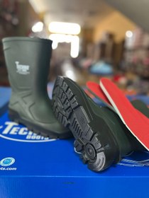 Resim TECHNO BOOTS %100 Su Geçirmez Unisex O4 Çelik Burunsuz Iş,tarım,çiftçi,balıkçı Poliüretan Çizme kısa 