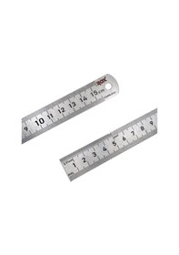 Resim Rox 0198 Çift Taraflı Çelik Cetvel 150 Mm 