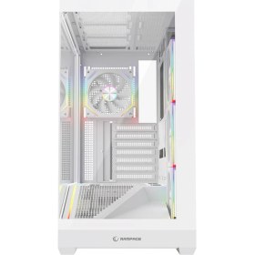 Resim Rampage Reaper 750W 80 Plus Bronze Beyaz 4*12CM Argb Fan Atx Gaming Oyuncu Kasası 