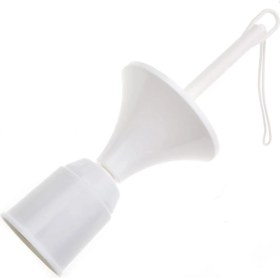 Resim Gampus E27 Tij Duy Plastik Aksamlı Porselen Gövdeli Yeni Tip Tij Duy 1 Adet 