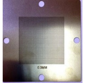 Resim Efiks 90X90 KALIP STENCİL UNİVERSAL 0,3 MM 
