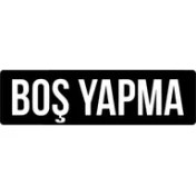 Resim Boş Yapma Duvar Dekor Sticker 40 x 12 cm 
