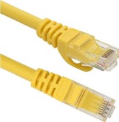 Resim NP611B-Y-1.0 Cat6 1.0MT Sarı Utp Patch Kablo Vcom