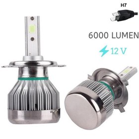 Resim Led Far Ampulü H7-3500Lmx2-30W-12V Buz Mavisi \u002F Laam702 