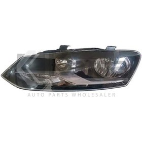 Resim 6r1941007f-6r1941007e Far Ön Sol Hella Tip Vw Polo 09- İthal 