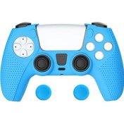 Resim Adalia Ps5 Joystick Uyumlu Koruyucu Silikon Kılıf ve Analog Koruyucu Set 